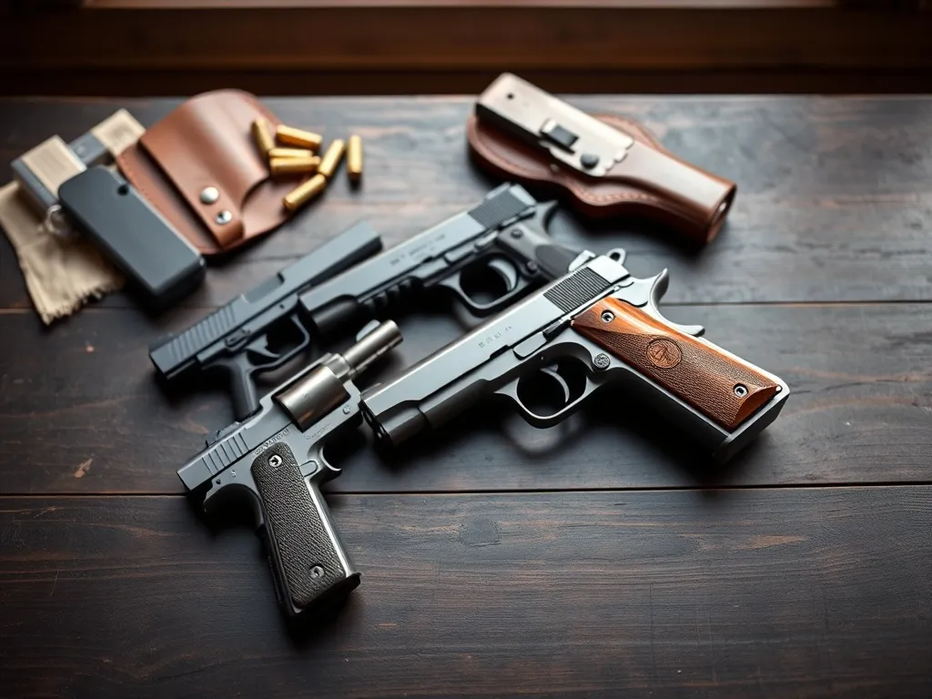 Jakie są najpopularniejsze pistolety?