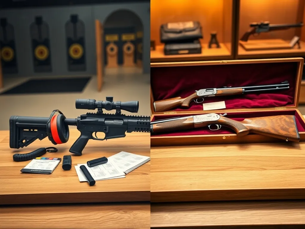 Czym się różni broń sportowa od kolekcjonerskiej?