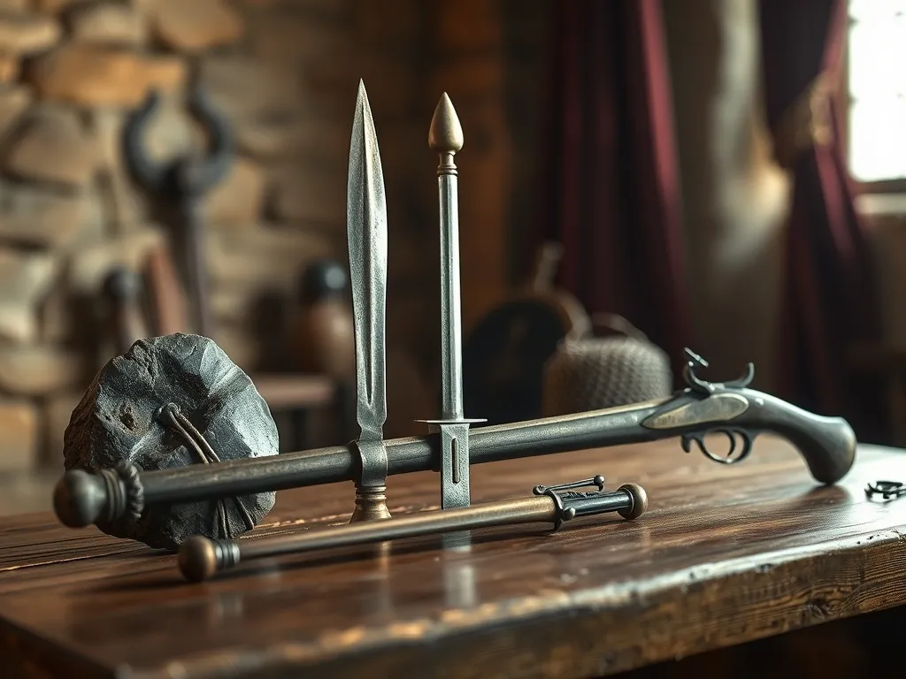 Jak powstała broń? Historia i ewolucja uzbrojenia