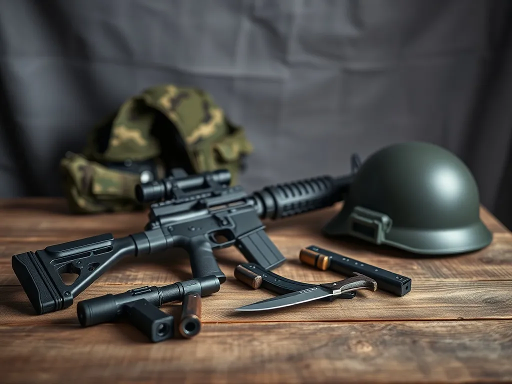 Jaka broń jest w wojsku?